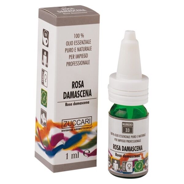 zuccari rosa damascena olio essenziale naturale 5 ml