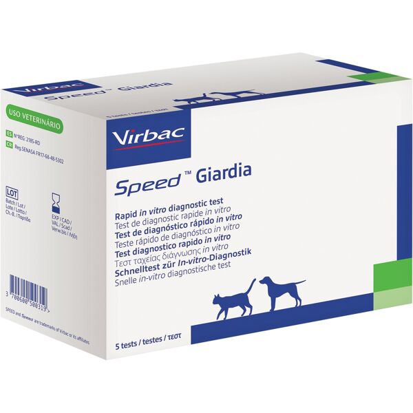 virbac speed giardia scatola 5 test