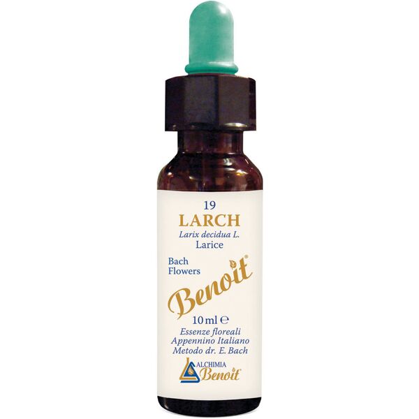 alchimia benoit fiori di bach benoit larch 10 ml