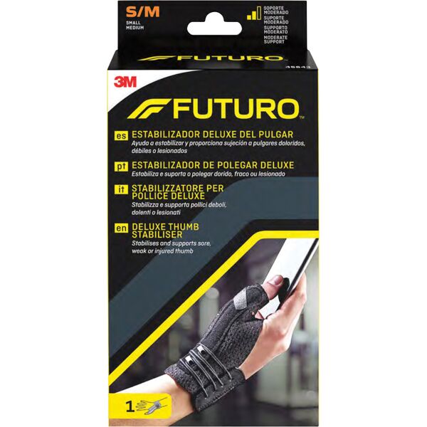 3m stabilizzatore per pollice futuro nero large/extra large 1 pezzo