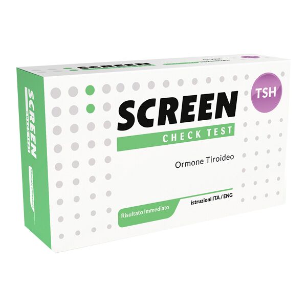 screen pharma test rapido per l'individuazione qualitativa di ormone tiroide-stimolante tsh nel sangue umano screen check test tiroide/tsh