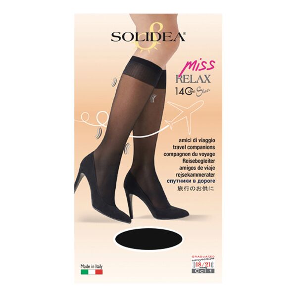 solidea relax unisex 140 gambaletto cotton antracite 5xxl