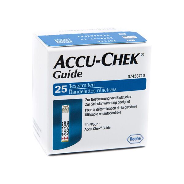 accu-chek guide 25 strisce reattive