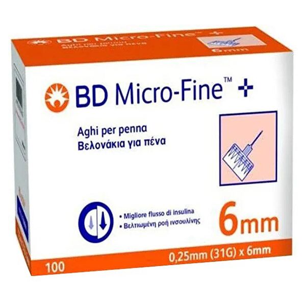 corman bd microfine 100 aghi 31g 6mm