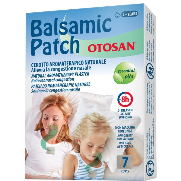 otosan balsamic patch 7 pezzi