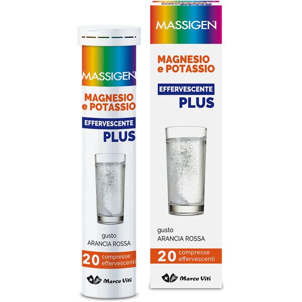 marco viti farmaceutici spa massigen magnesio potassio plus 20 compresse effervescenti