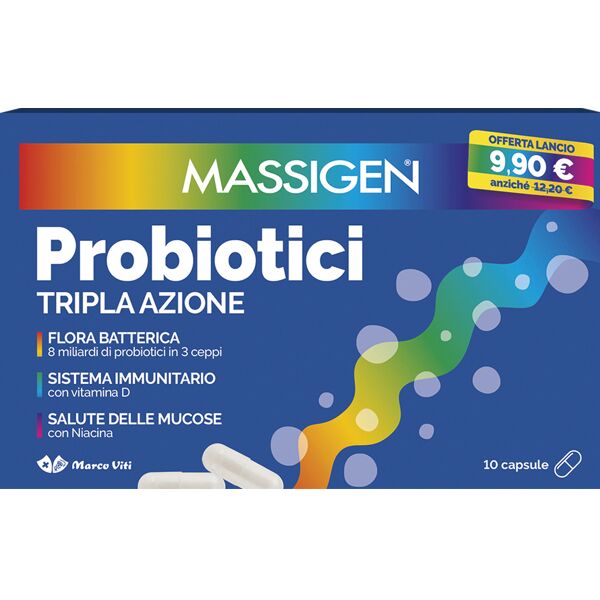 marco viti farmaceutici spa massigen probiotici 10 capsule