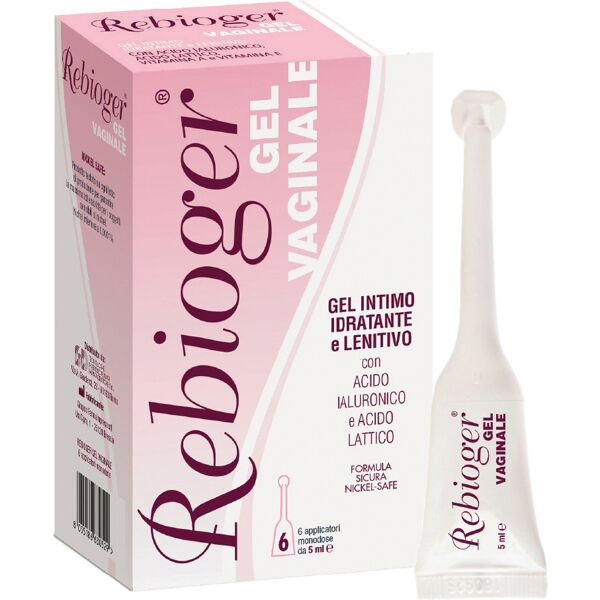 gd srl rebioger gel vaginale 6 applicatori monodose da 5 ml