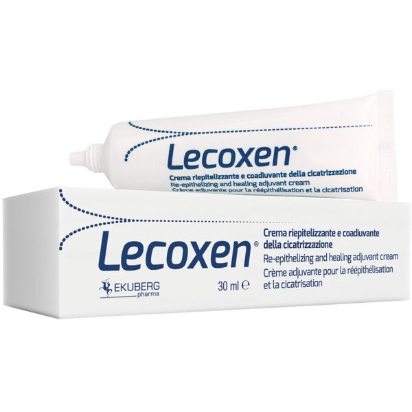 ekuberg pharma s.u.r.l. lecoxen crema riepitelizzante e coadiuvante della cicatrizzazione 30 ml