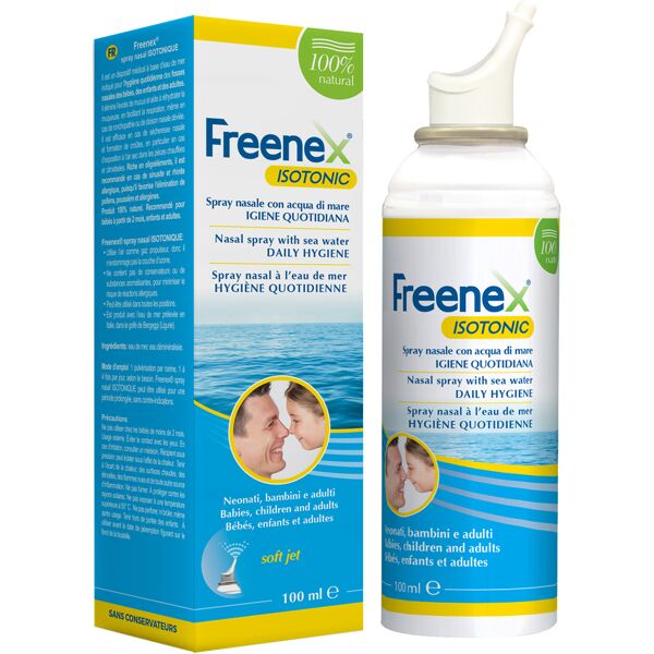 ekuberg pharma s.u.r.l. freenex isotonico spray nasale con acqua di mare 100 ml