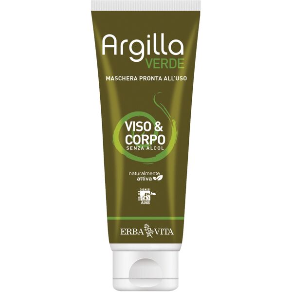 erba vita argilla verde maschera pronta 250 ml