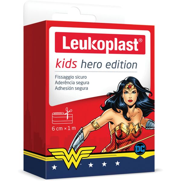 leukoplast striscia ritagliabile kids hero edition 1x6 cm 1 pezzo