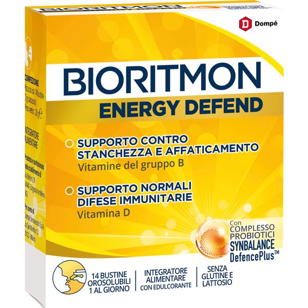 dompe' farmaceutici spa bioritmon energy defend bustine