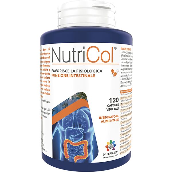 nutrigea srl nutricol 120 capsule vegetali