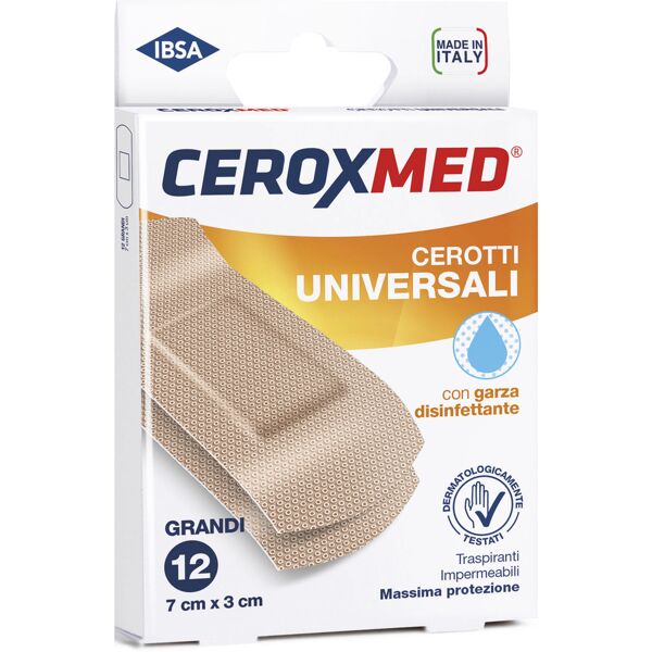 ceroxmed cerotti universali grandi 12 pezzi