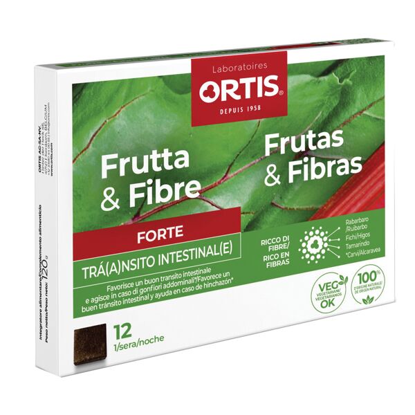 frutta&fibre frutta & fibre forte 12 cubetti