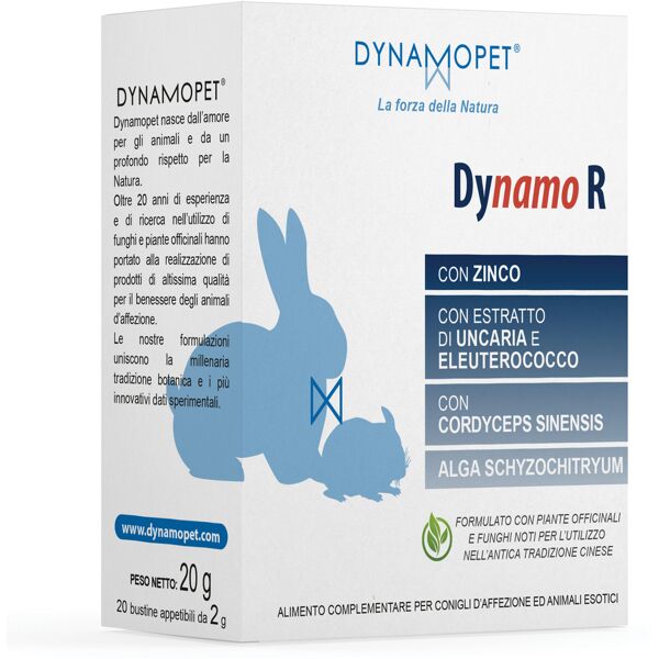 dynamopet dynamo r 20 bustine da 2 g