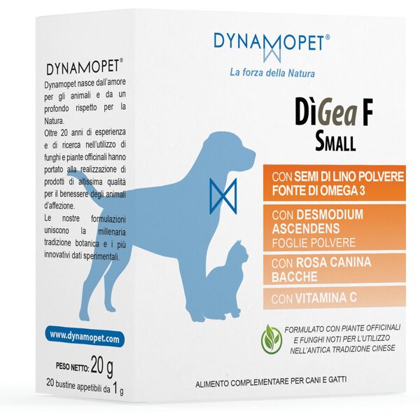 dynamopet digea f small 20 bustine da 1 g