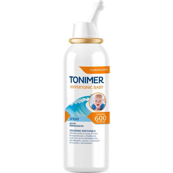 tonimer baby spray soluzione ipertonica nasale neonati bambini 100 ml