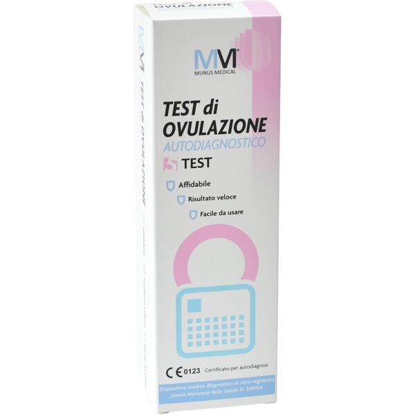 munus international srl munus medical test autodiagnostico di ovulazione 5 pezzi