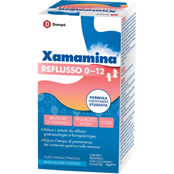 dompe' farmaceutici spa xamamina reflusso 0-12 200 ml