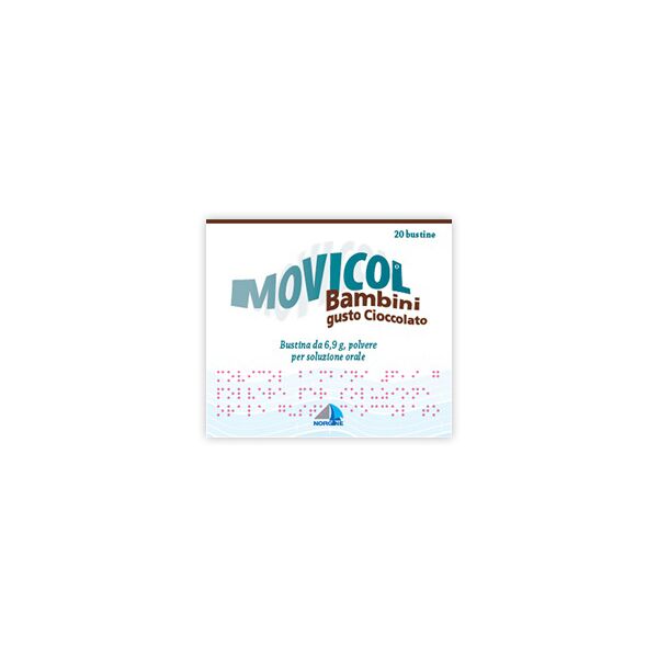 movicol cioccolato bambini 20 bustine 6,9g