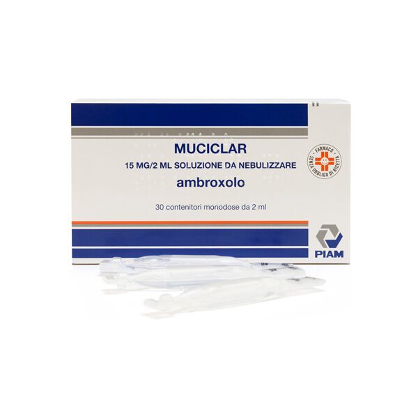 piam farmaceutici spa muciclar*nebul 30fl 15mg 2ml