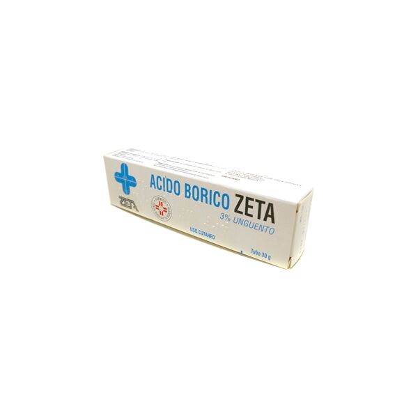 zeta farmaceutici acido borico ung.3% 30g zeta