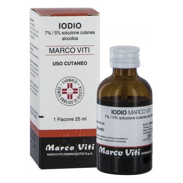 marco viti farmaceutici spa tintura iodio 25ml viti