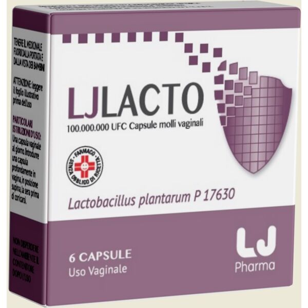 lj pharma srl ljlacto 6 capsule vaginali 100000000