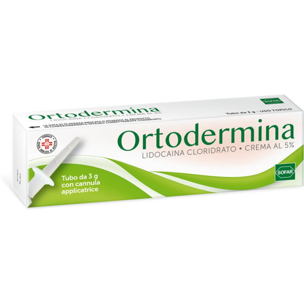 sofar ortodermina crema 3g 5%