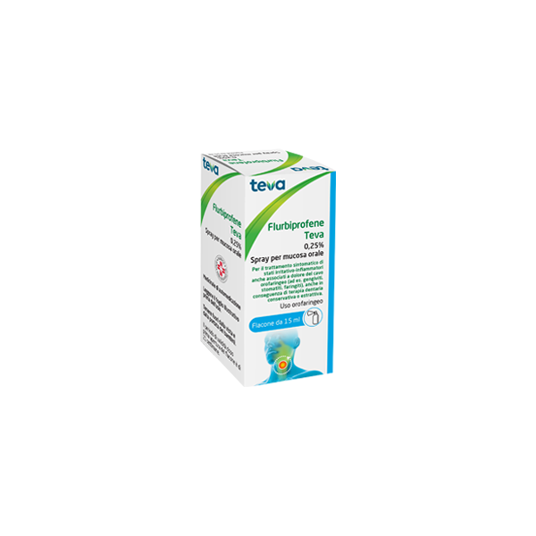 teva flurbiprofene spy 0,25%15mltev