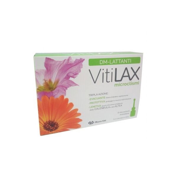 vitilax microclismi lattanti 6x3g