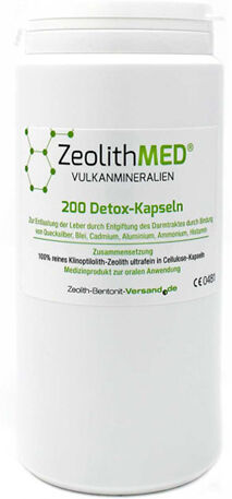 erbavoglio zeolithmed minerali vulcanici detox 200 capsule