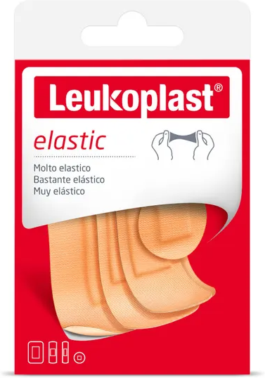 leukoplast elastic 40 pezzi 4 misure assortite