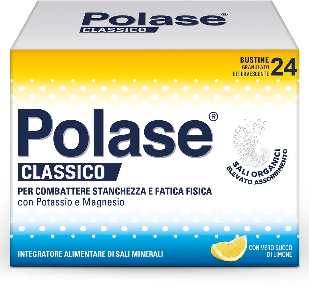 polase limone integratore di sali minerali 24 bustine