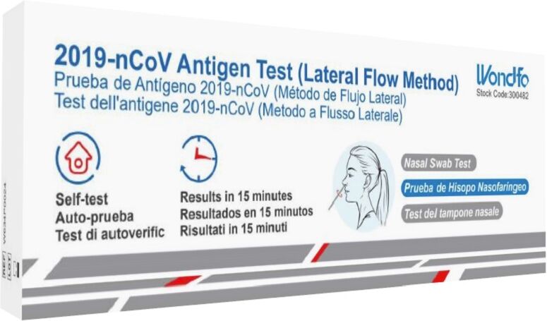 leading med srl auto-test nasale per antigene wondfo