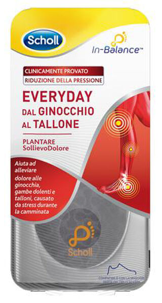 plantare sollievo dolore da ginocchio a tallone scholl in balance everyday m