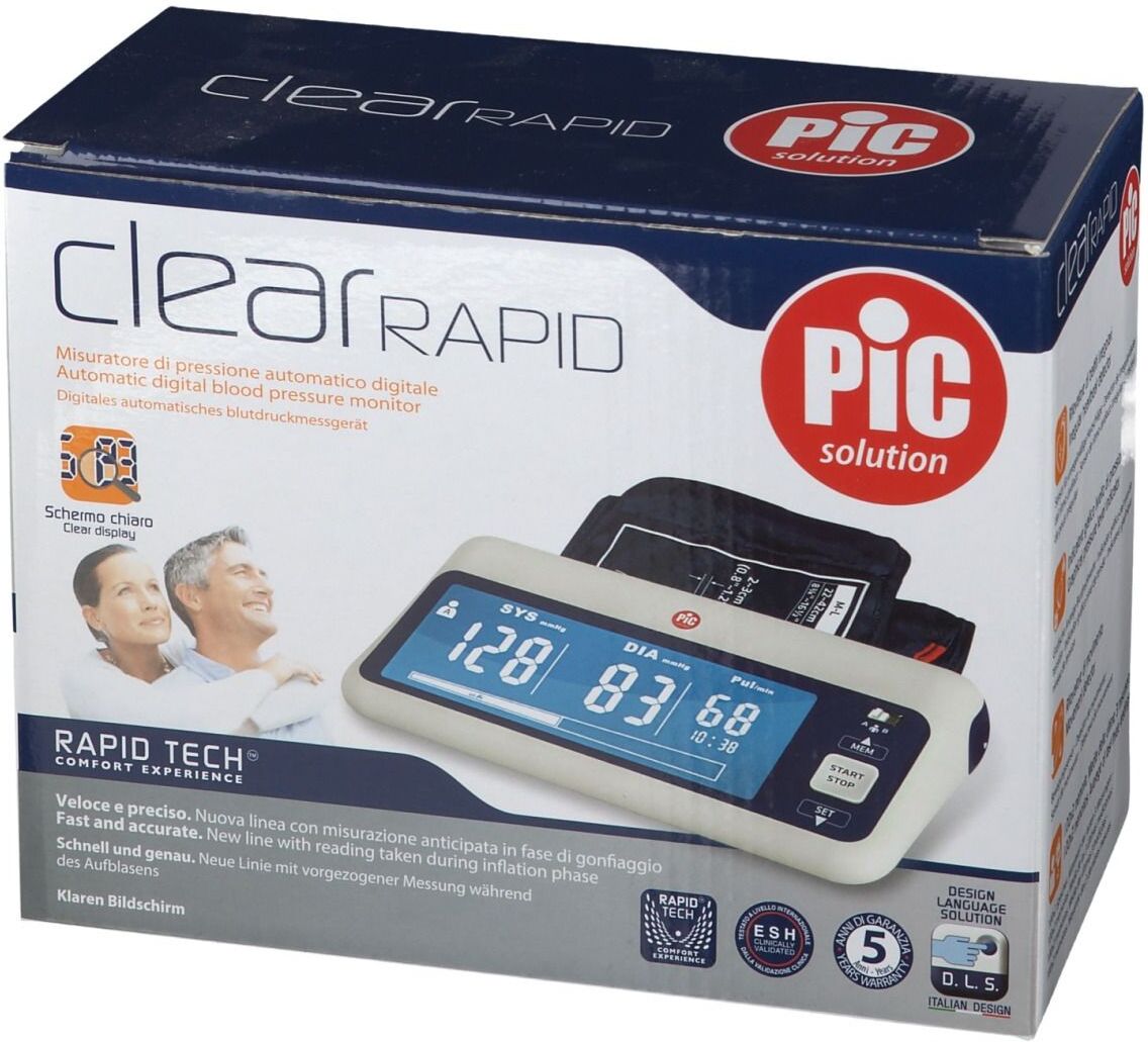 pic clearrapid pic clear rapid misuratore pressione digitale automatico