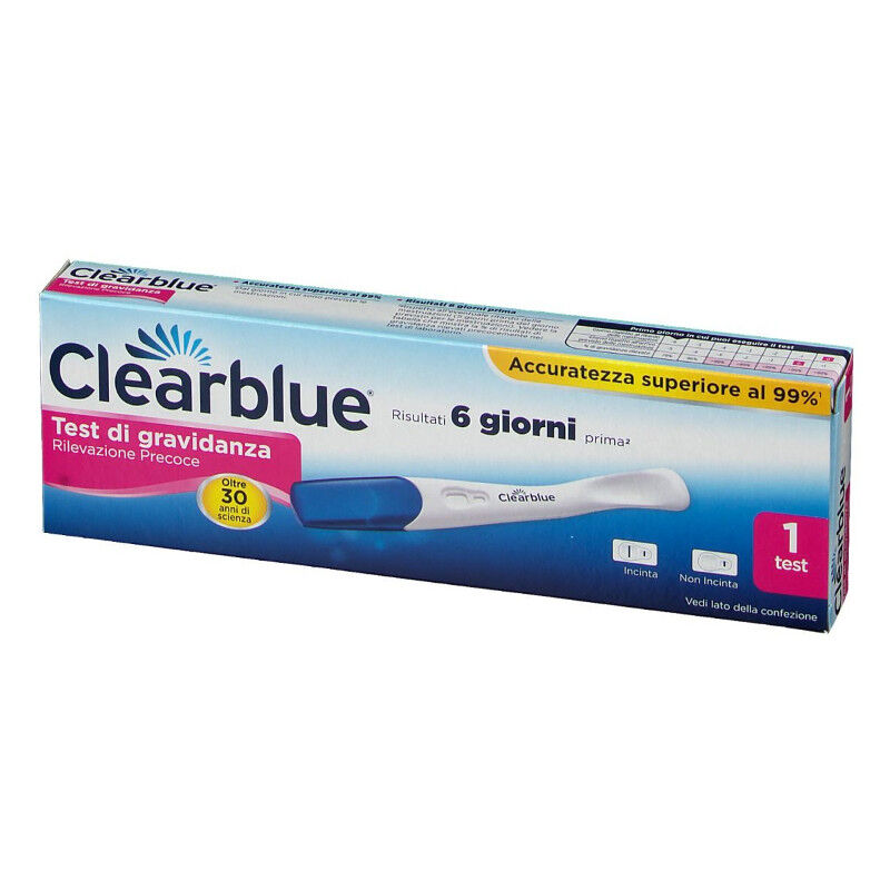 clearblue test di gravidanza rilevazione precoce 1 test