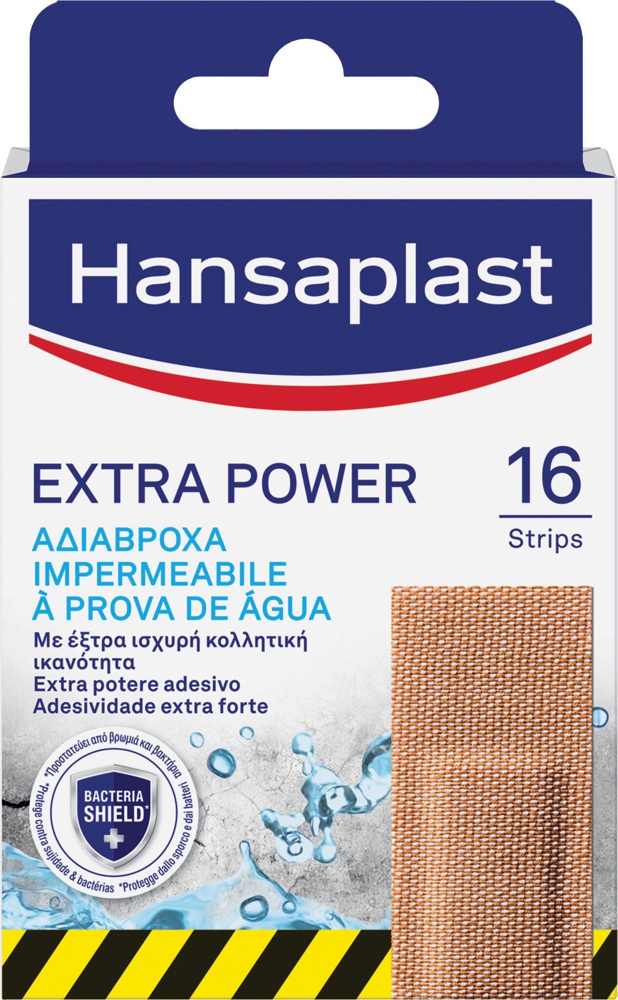 hansaplast cerotto extra power 16 pezzi