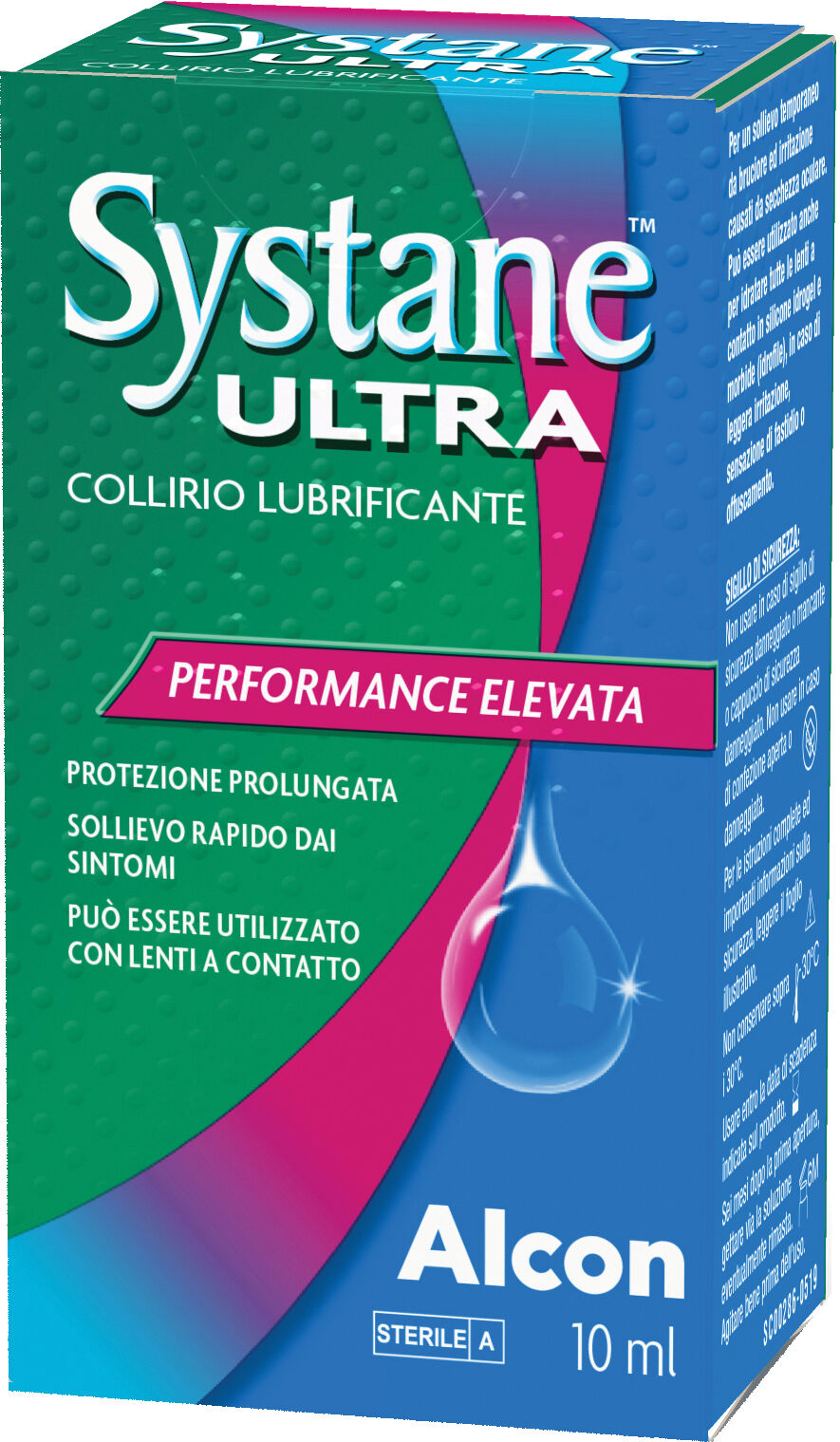 systane ultra gocce oculari lubrificanti flacone 10 ml