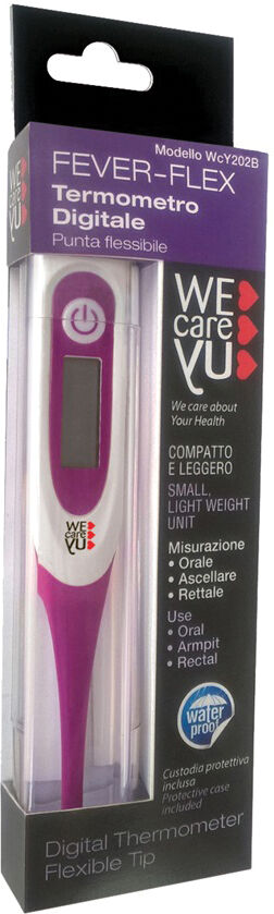 uragme srl wecareyu fever flex termometro digitale flessibile 1 pezzo