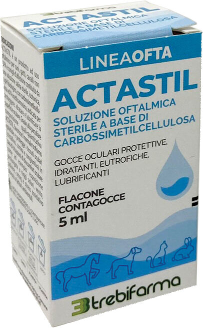 trebifarma actastil soluzione oftalmica gocce oculari protettive idratanti eutrofiche lubrificanti 5 ml