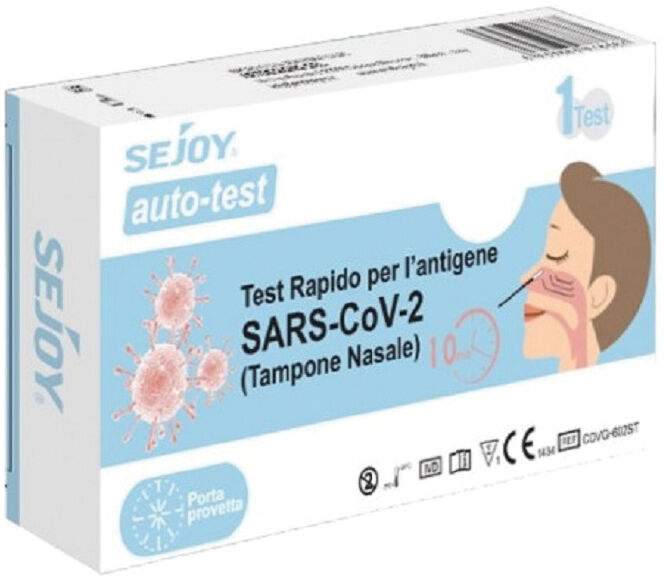 artdesigns srl sejoy test antigenico rapido covid-19 sejoy autodiagnostico determinazione qualitativa antigeni sars-cov-2 in tamponi nasali