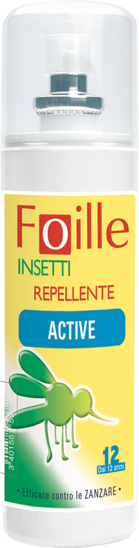 vemedia pharma srl foille insetti repellente active 100 ml