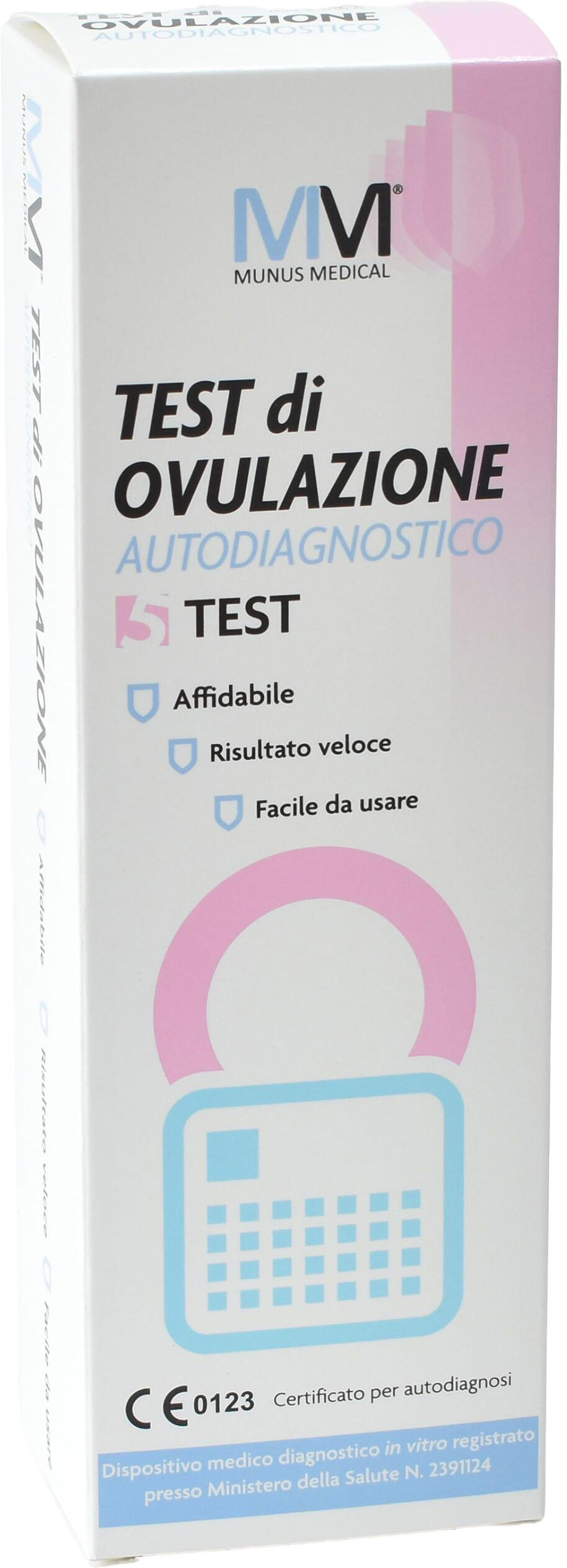 munus international srl munus medical test autodiagnostico di ovulazione 5 pezzi