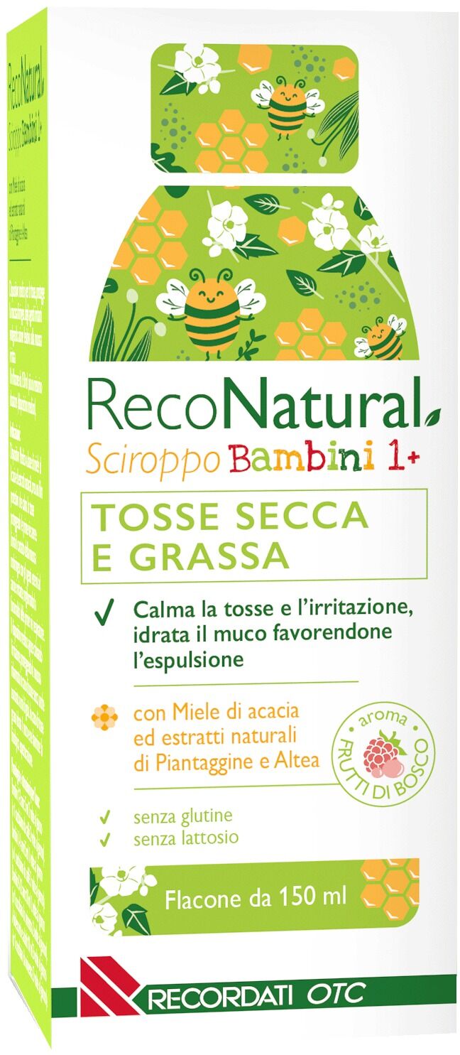 recordati spa reconatural sciroppo tosse bambini 150 ml