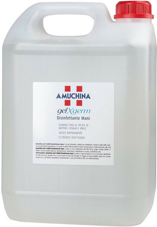 amuchina gel x-germ disinfettante mani 5 litri