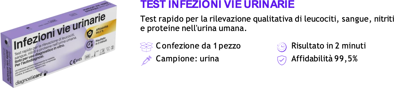 pm2 services self test infezione vie urinarie